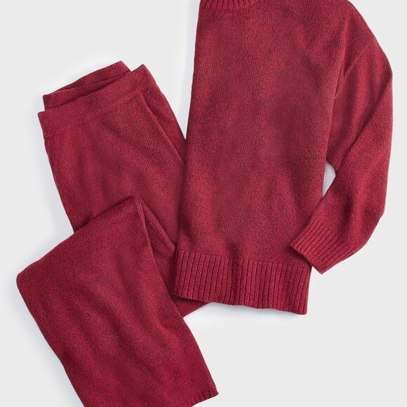 #165 State of Day Women's Indulge & Rest Sweater Loungewear Set - Picture 2 of 4